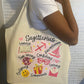 Sagittarius tote bag