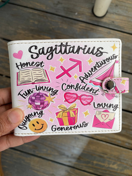 Sagittarius zodiac sign wallets