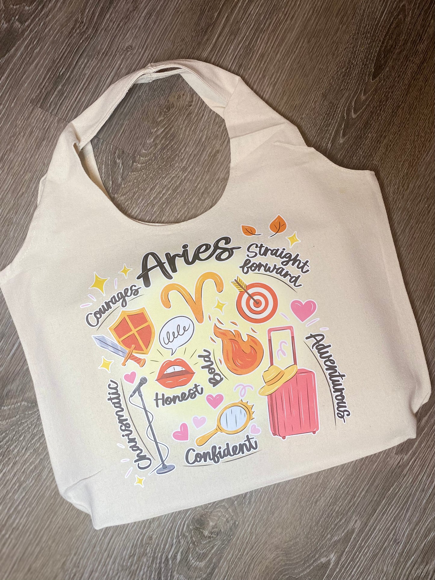 Aries tote bag