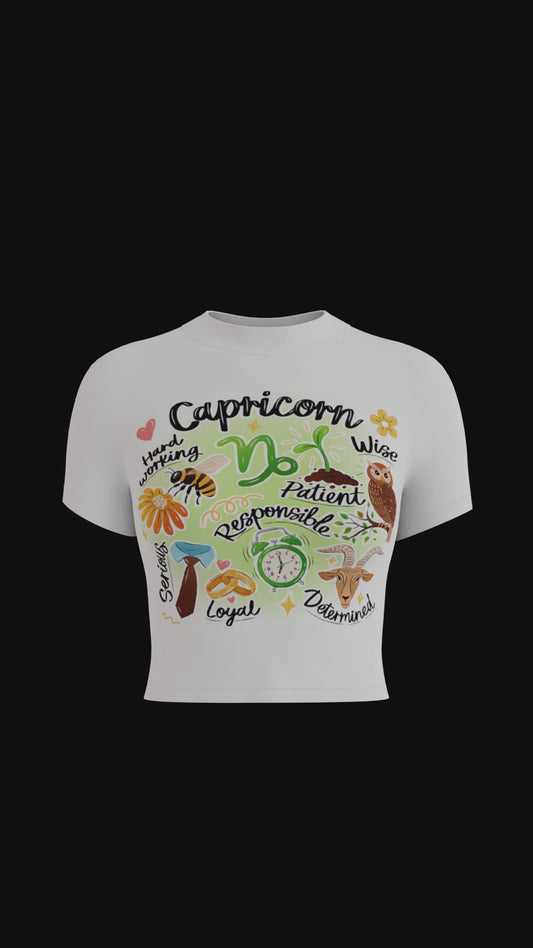 Capricorn zodiac T-shirts