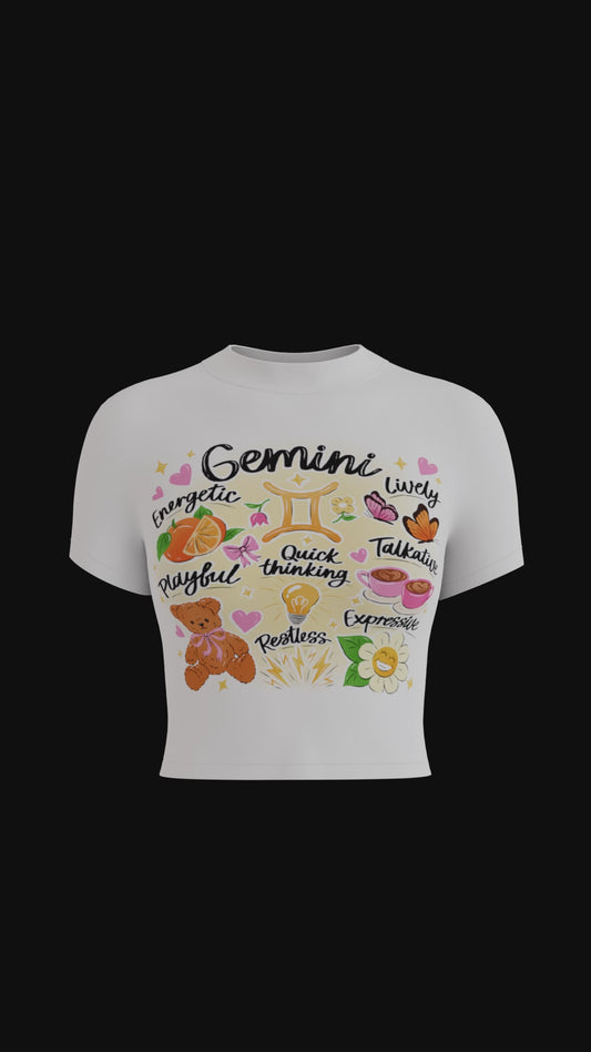 Gemini zodiac T-shirts