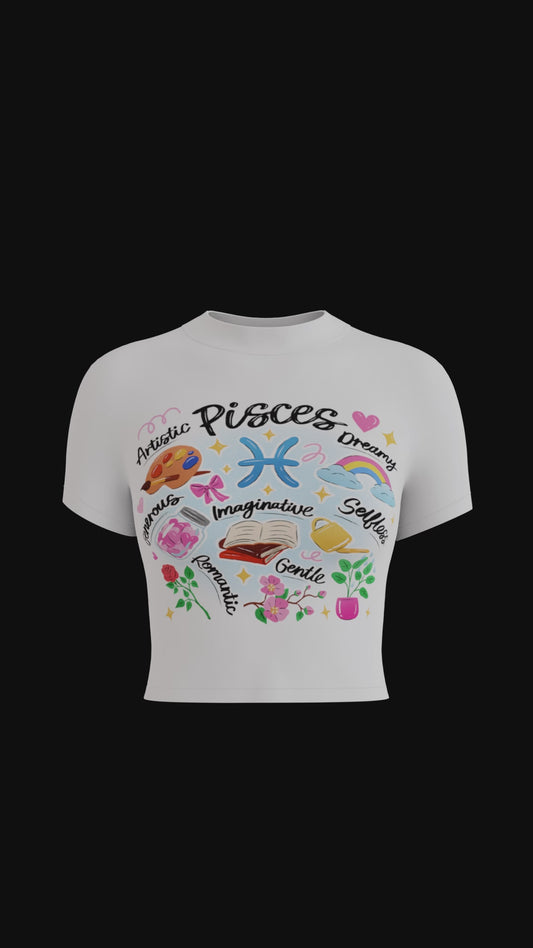 Pisces zodiac T-shirts