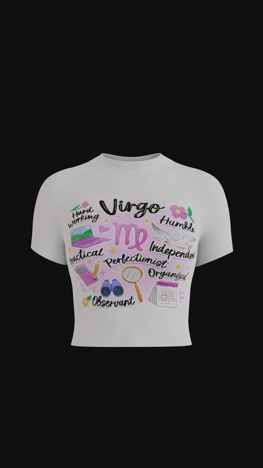 Virgo zodiac T-shirt